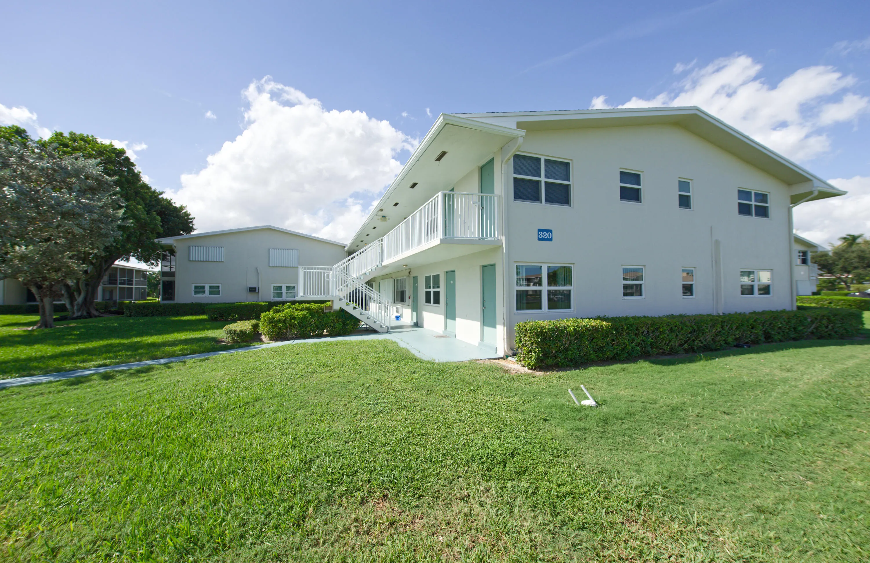 The building