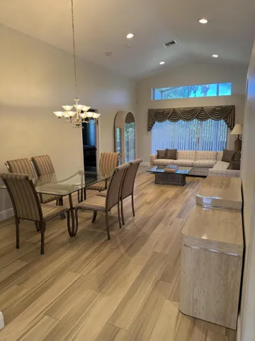 Dining room & Living room