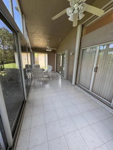 Glass inclosed Florida room