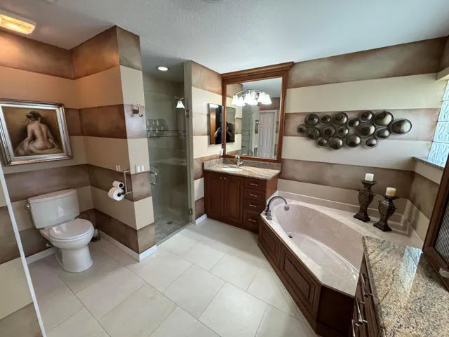 Master bathroom