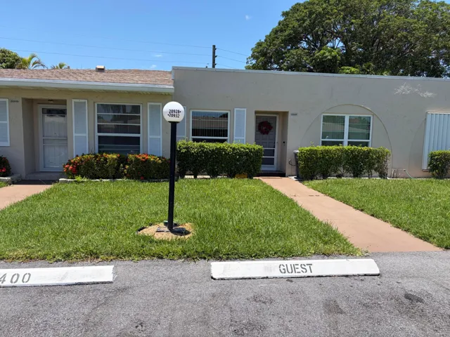 Front of the house