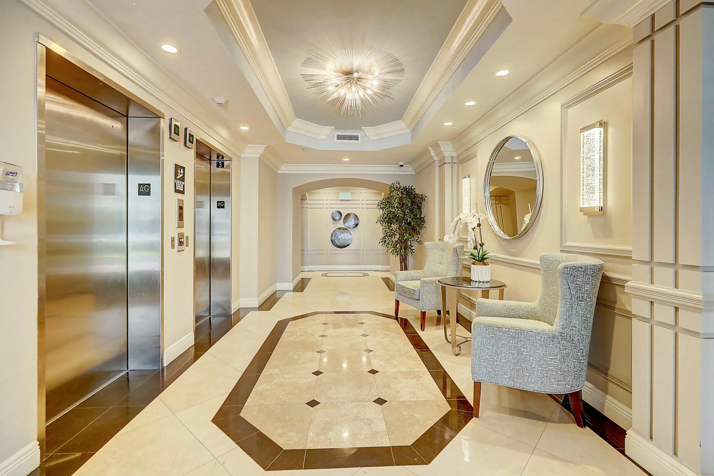 ELEVATOR UP TO YOUR FLOOR