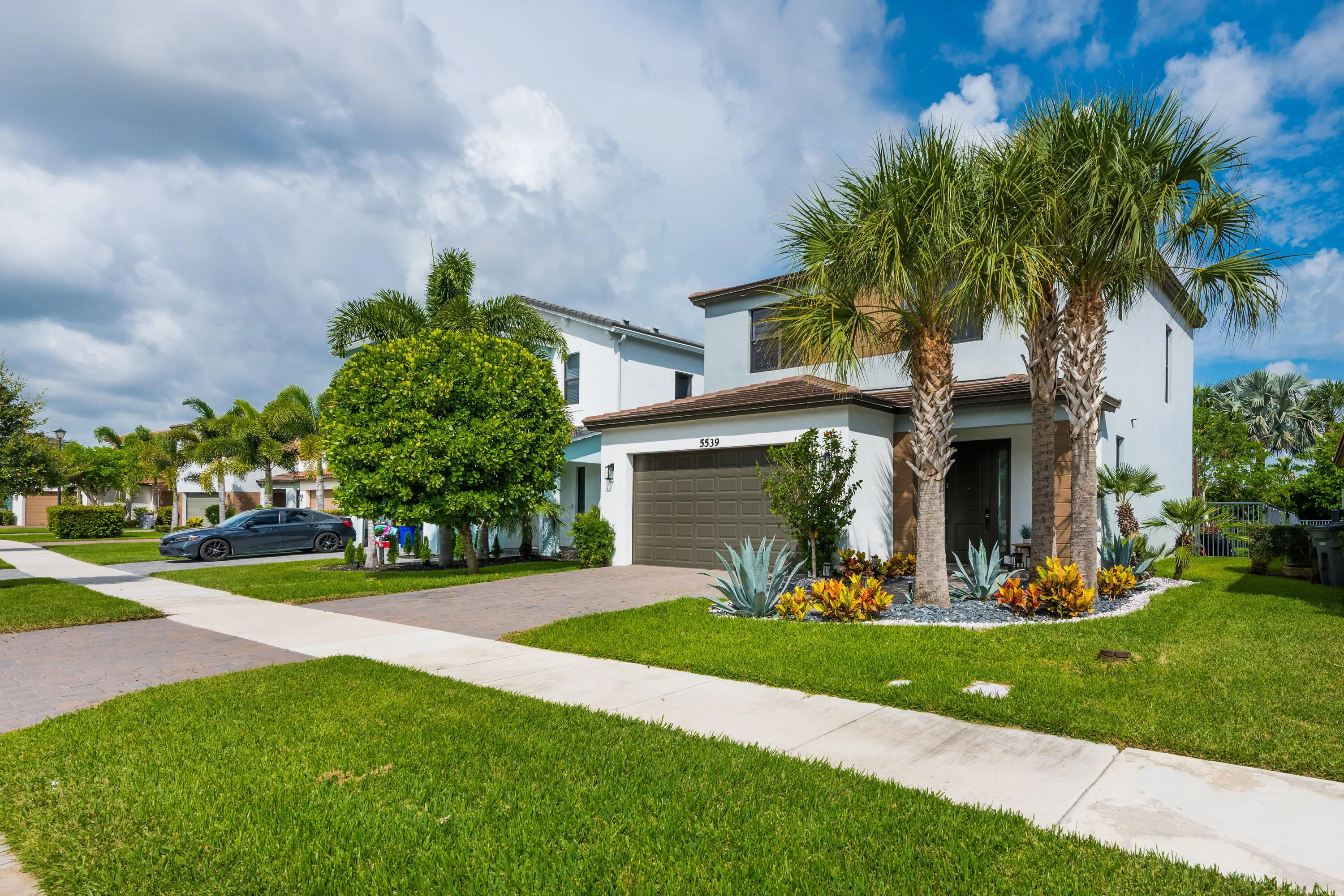 Side View Of Home