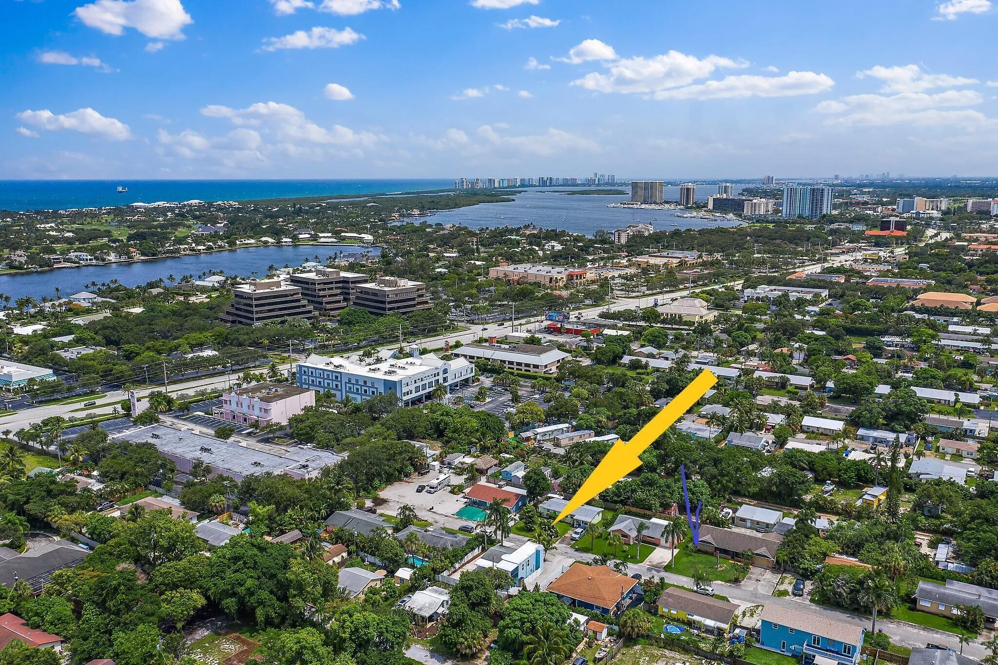 1779 Len Dr aerial water southeast