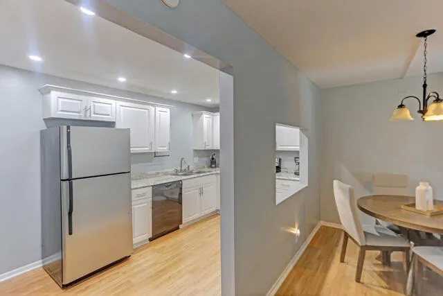 Entrance to kitchen from living/dining area 1010 Green Pine Blvd E1