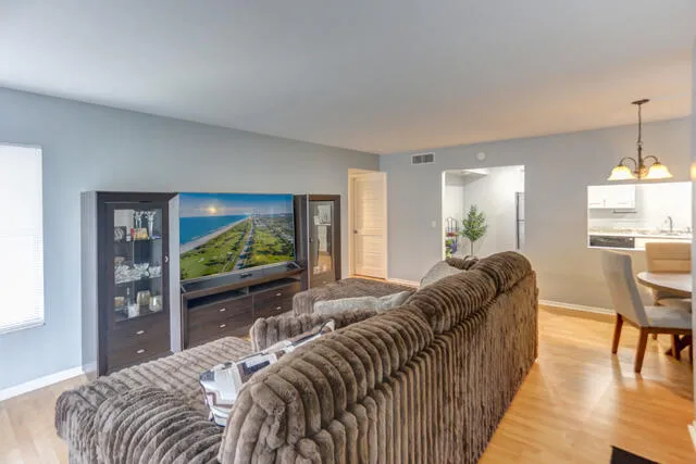 Living room 1010 Green Pine Blvd E1 West Palm Beach.