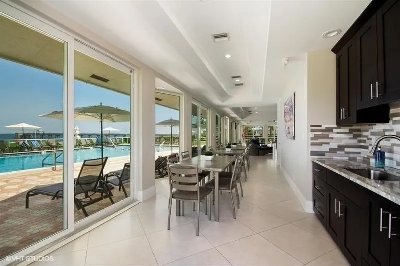 Tiara East clubhouse small kitchen