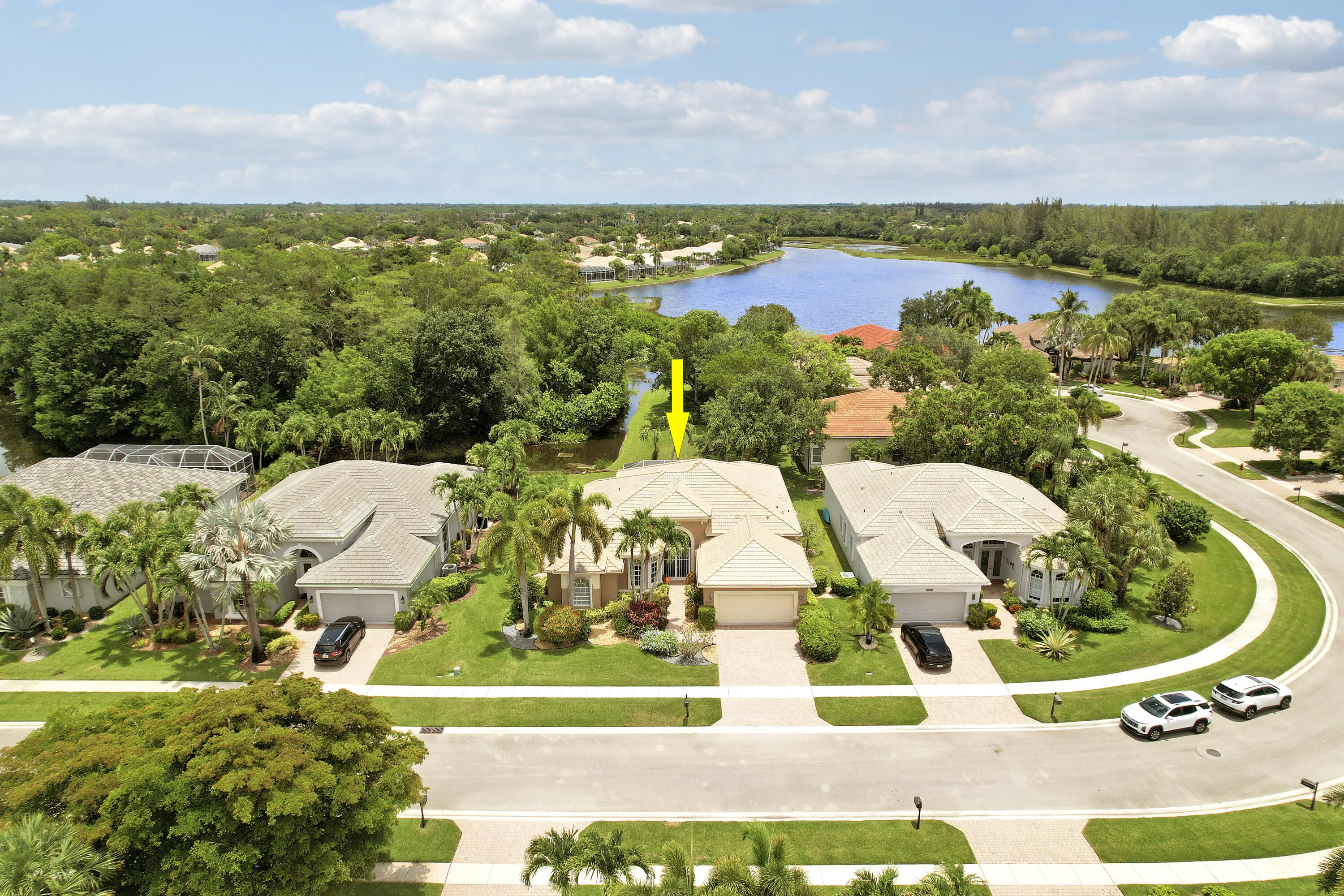 Aerial of House