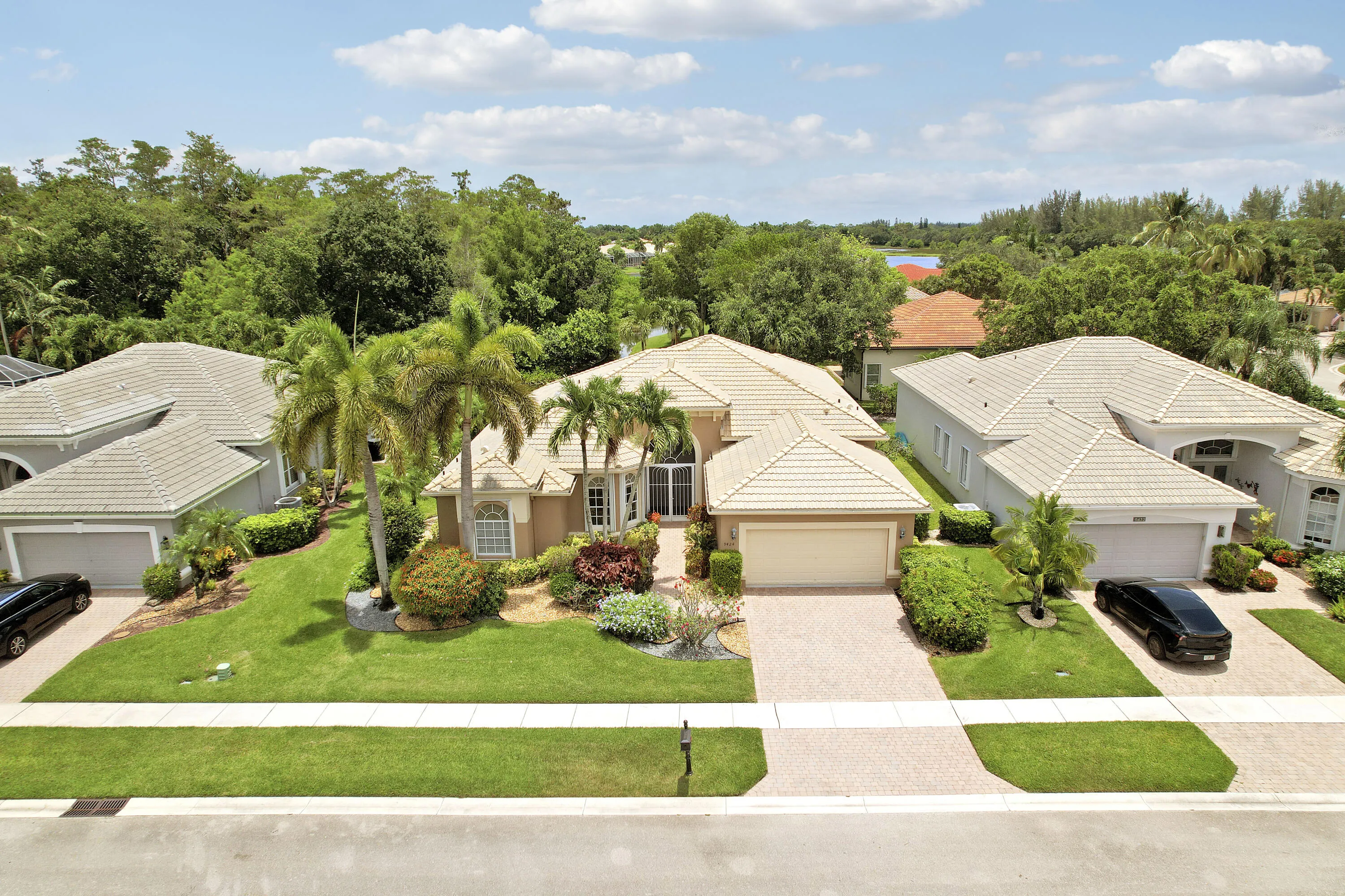 Aerial of House