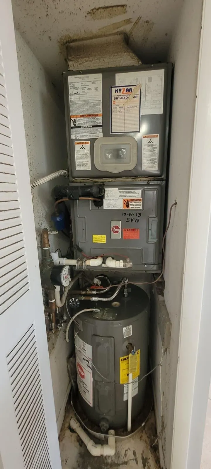 Utilities closet