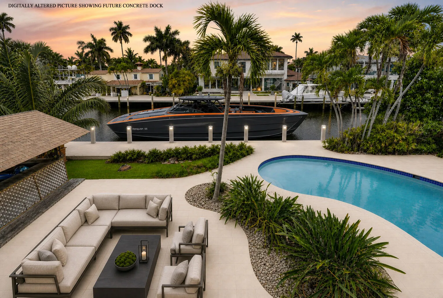 pool deck