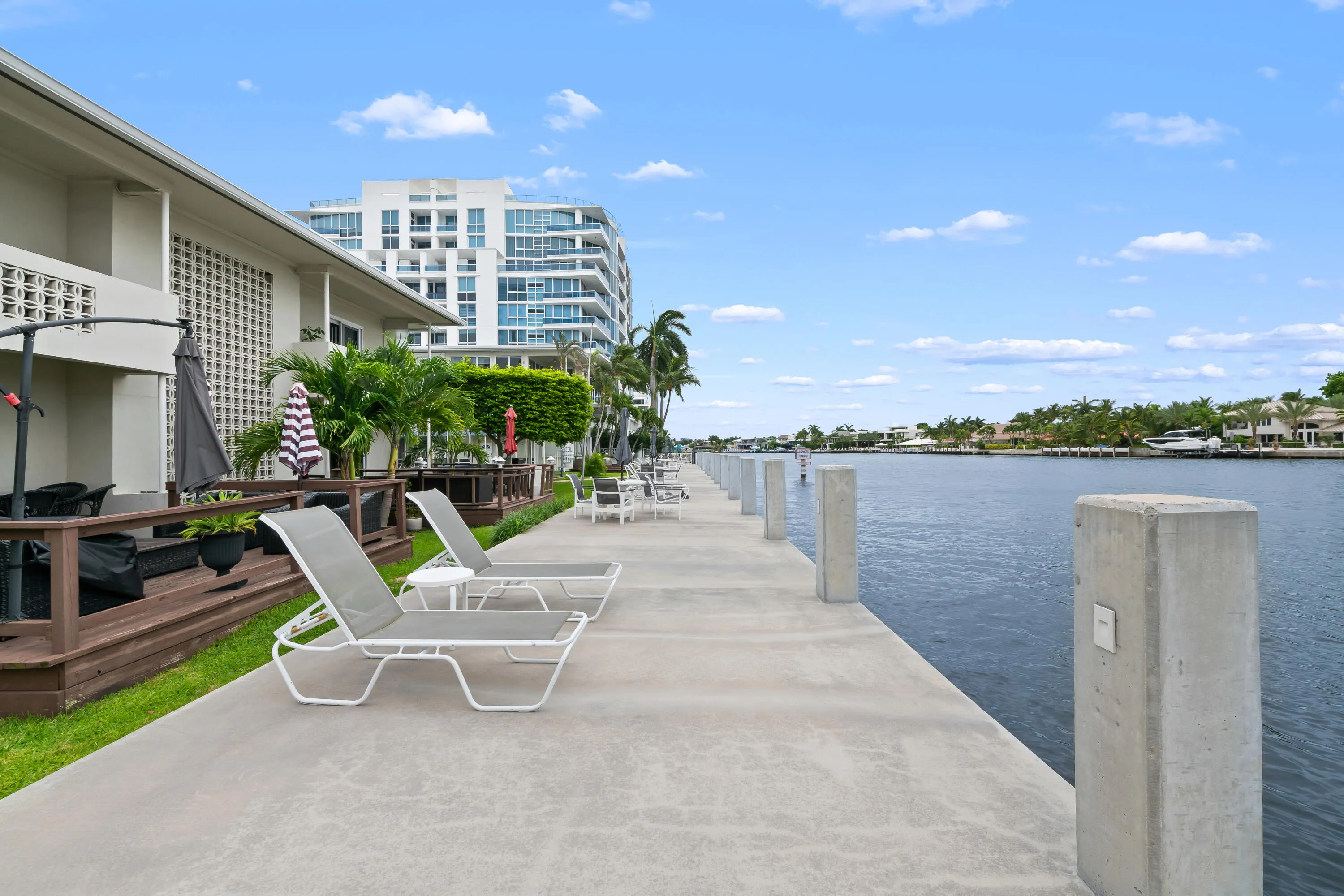 View of Intracoastal from dock