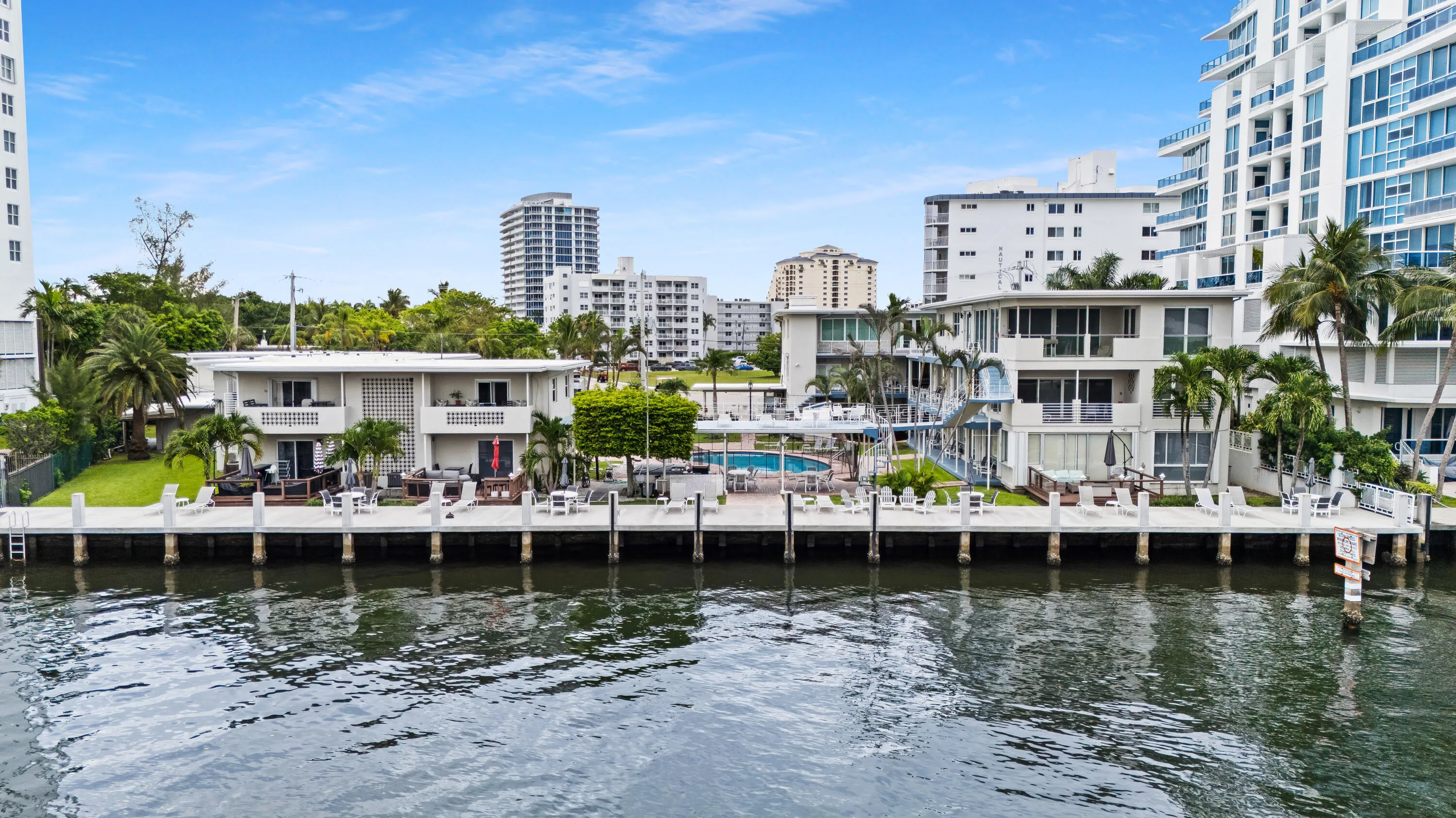Aerial view from Intracoastal