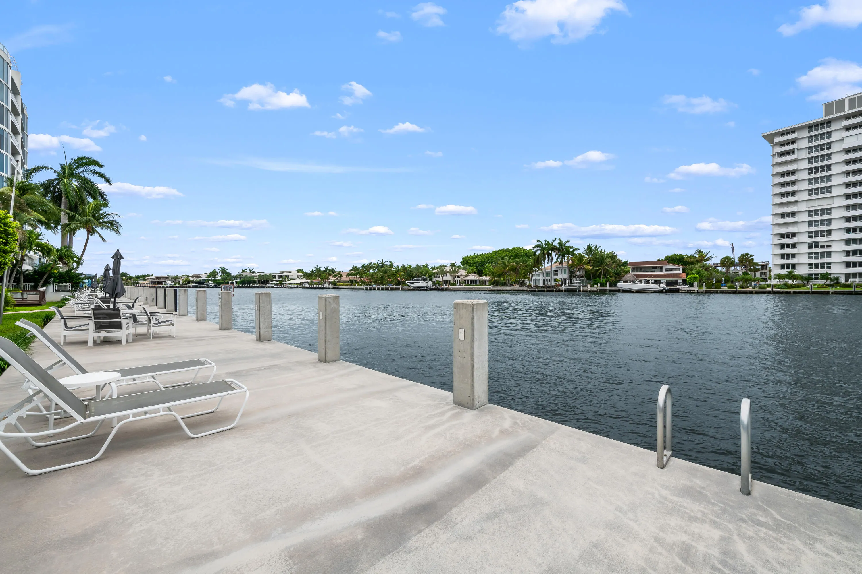 View from dock