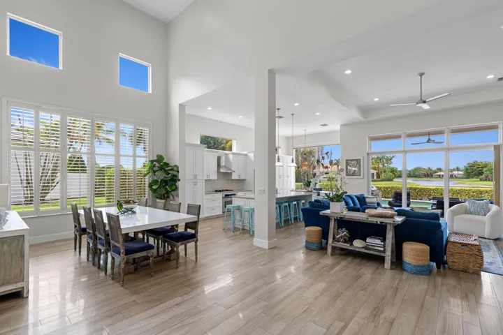 High Ceilings and Impact Windows