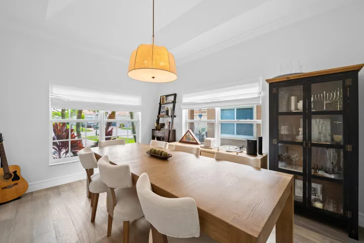 Formal Dining Room. Converted back from previous owner's 4th bedroom.