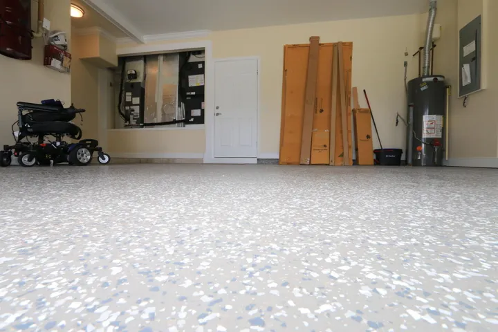 NEW EPOXY GARAGE FLOOR