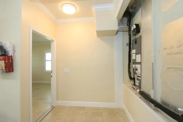 SEPARATE ENTRY FROM GARAGE