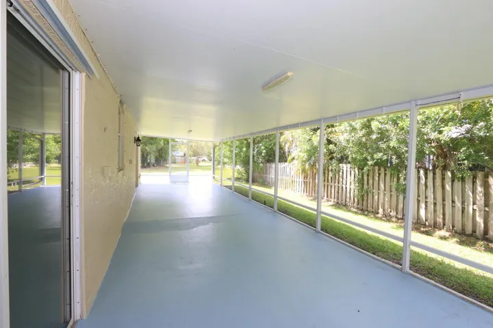 FRESHLY PAINTED FLOOR
