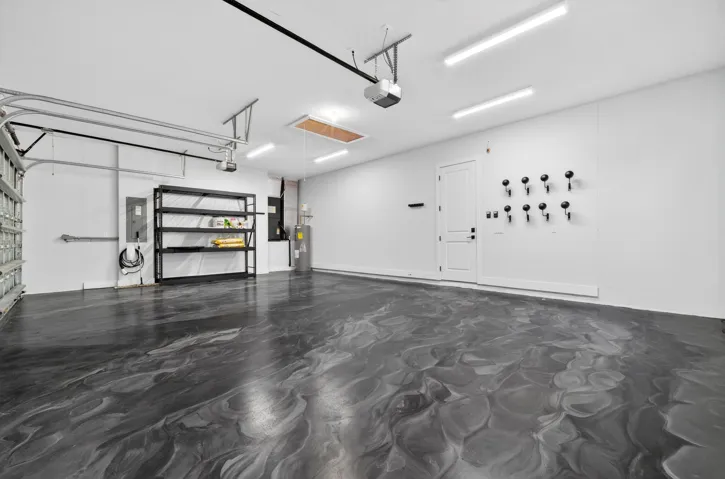 28 - Garage Metallic Epoxy Floor