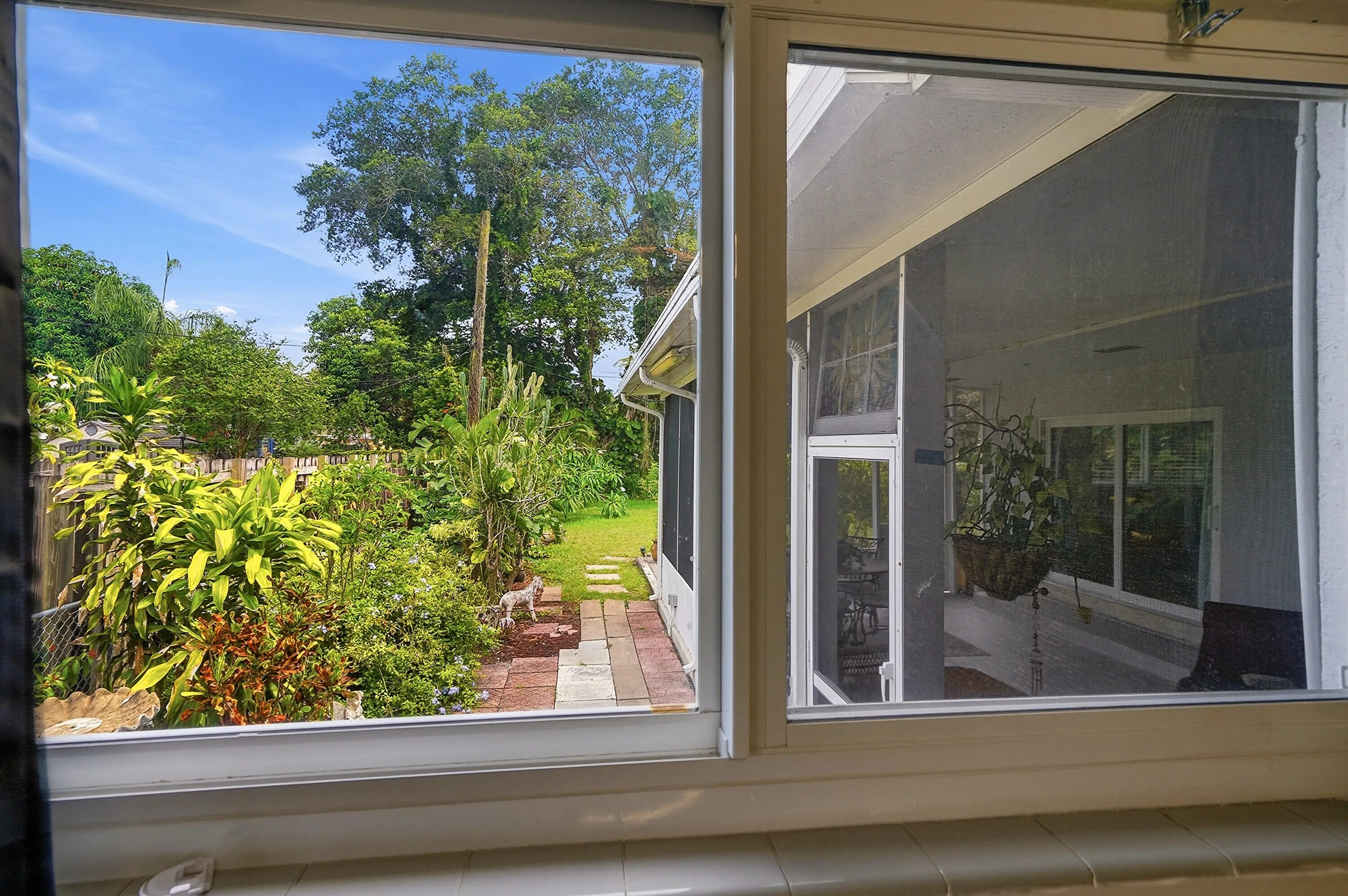 Garden view