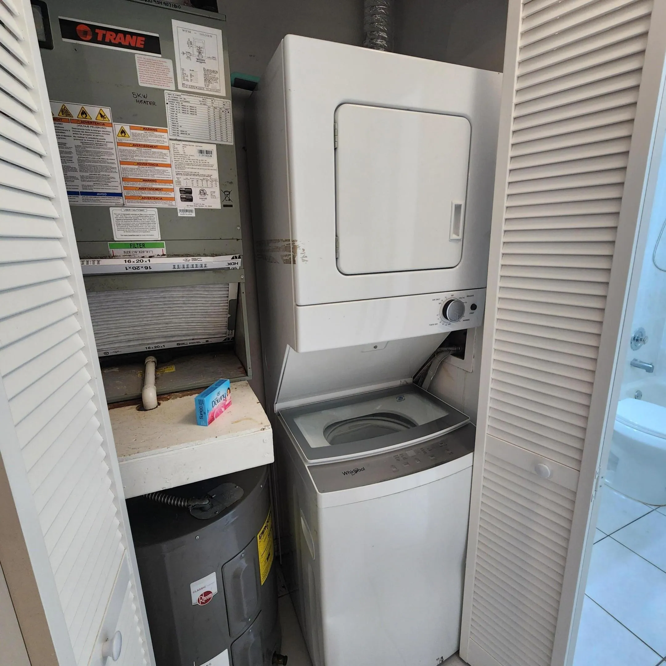 Wahser and Dryer