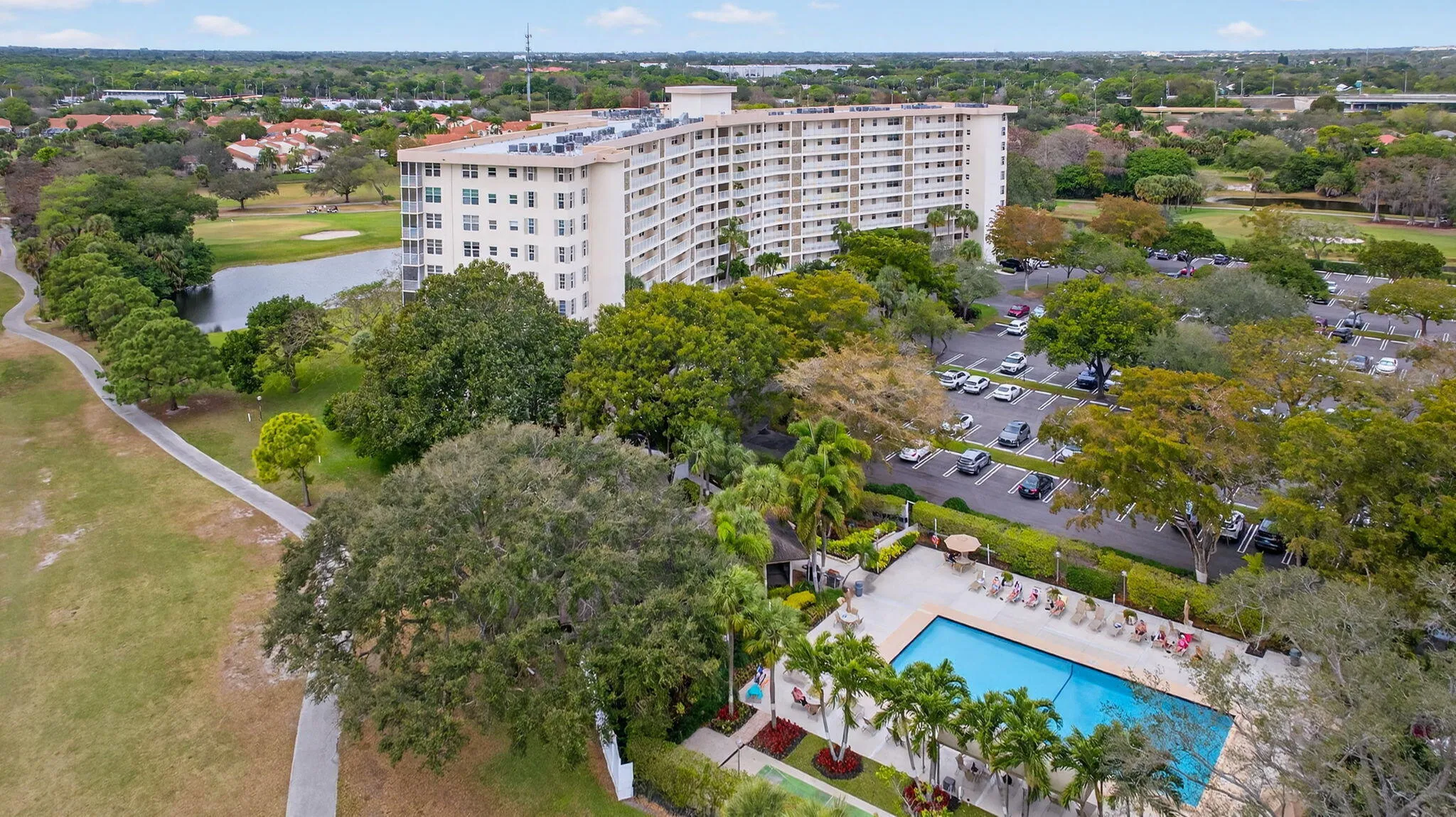 Pool & Building