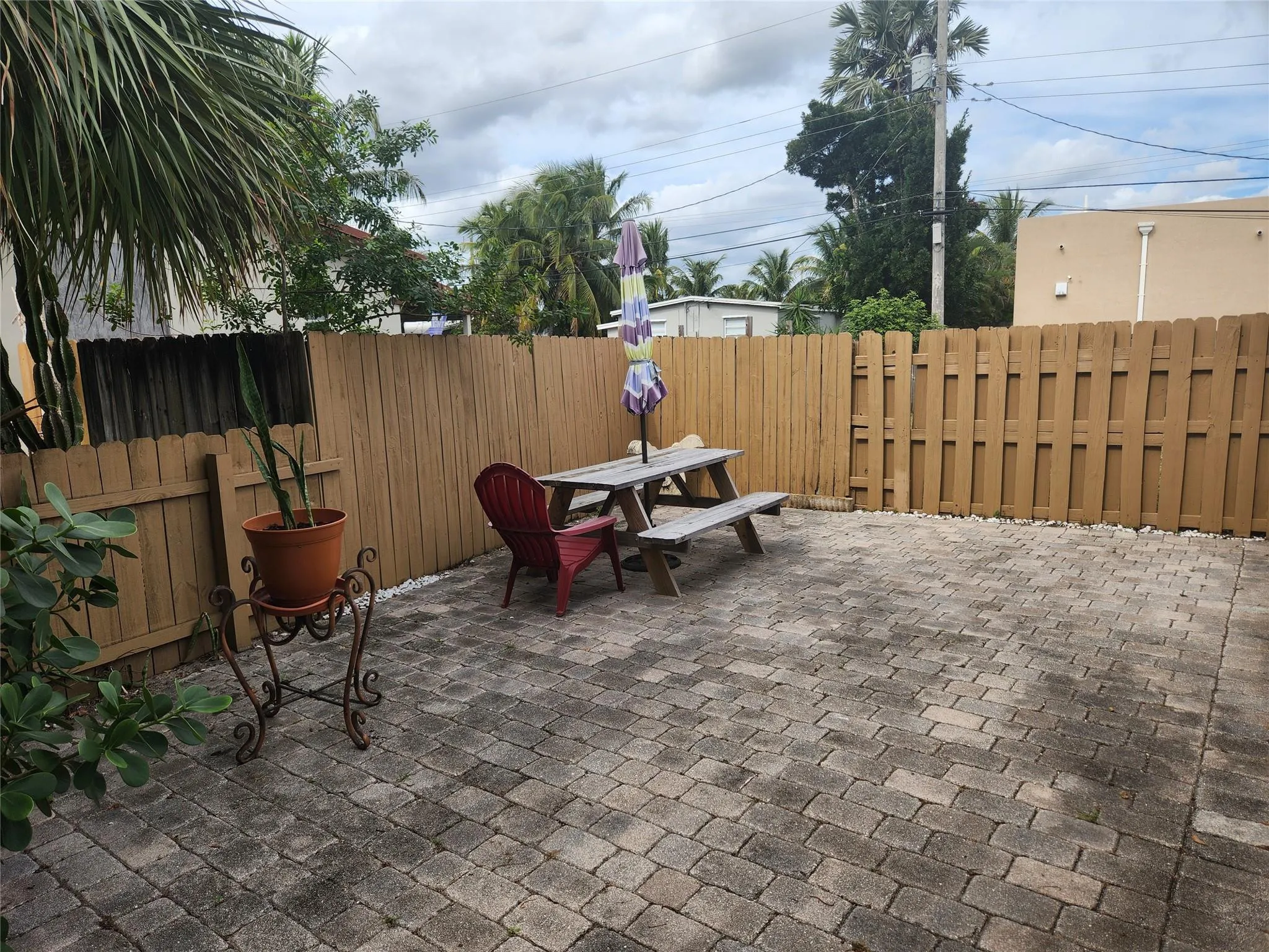 Side of house