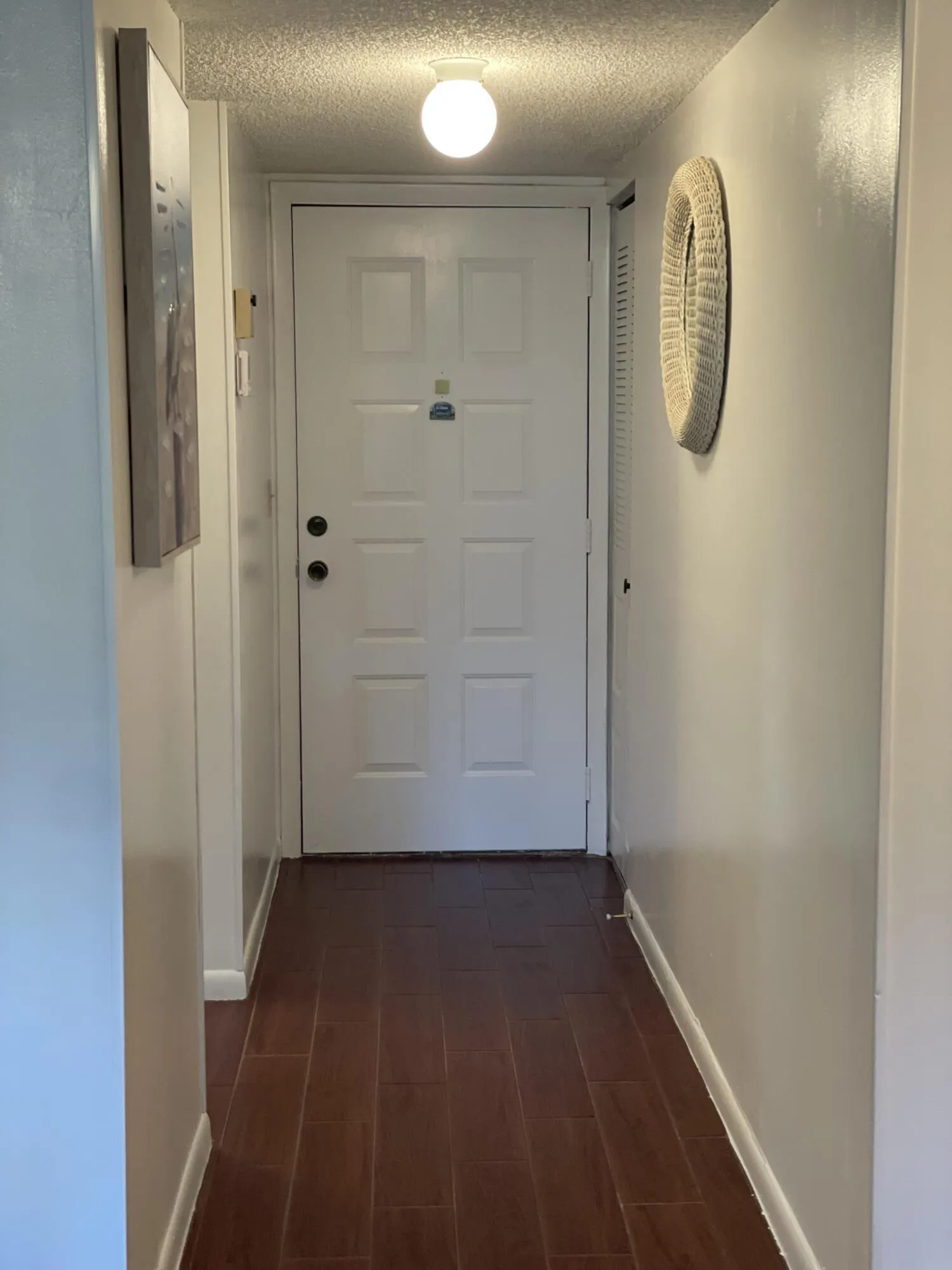 Front door Inside