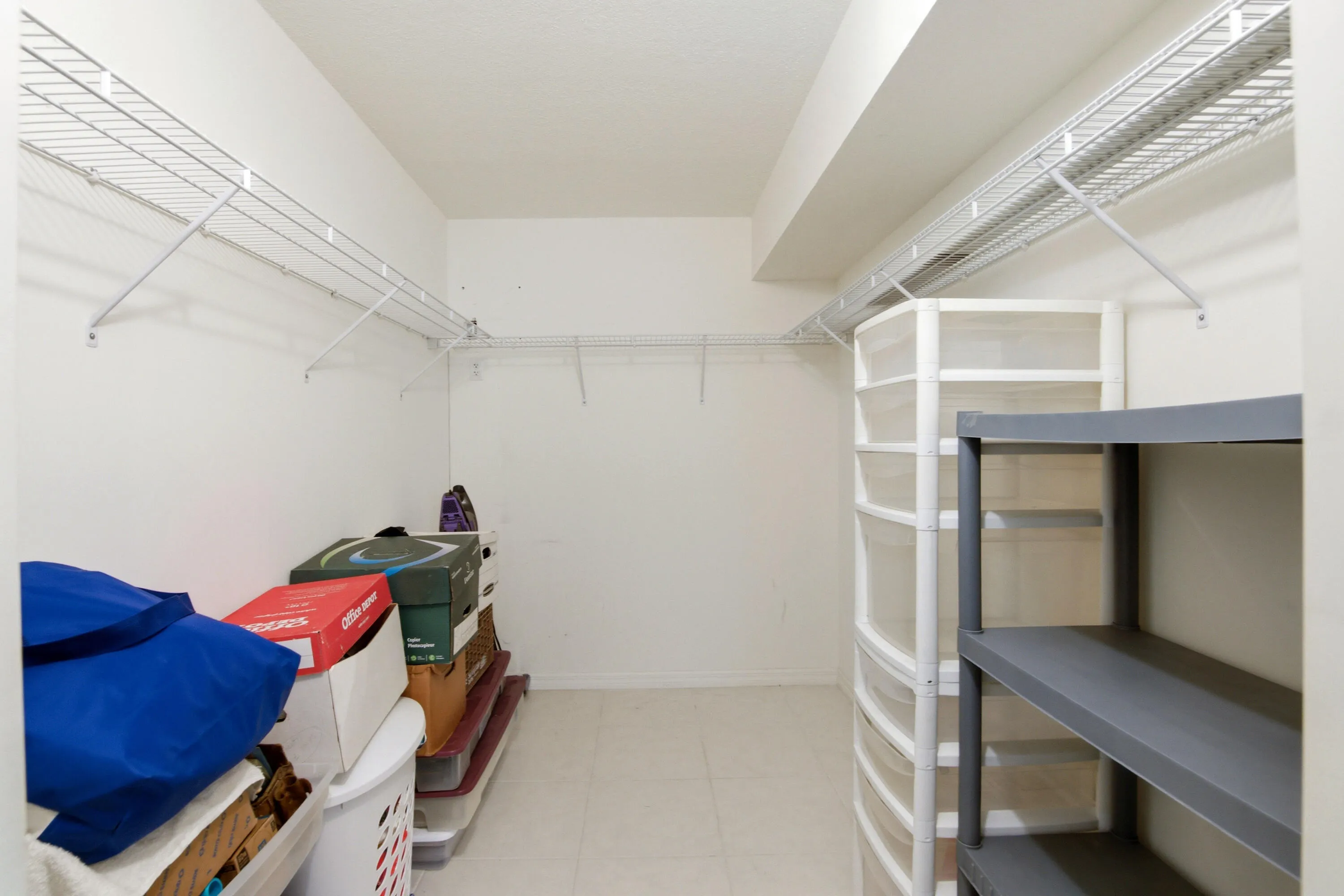 Large walking closet