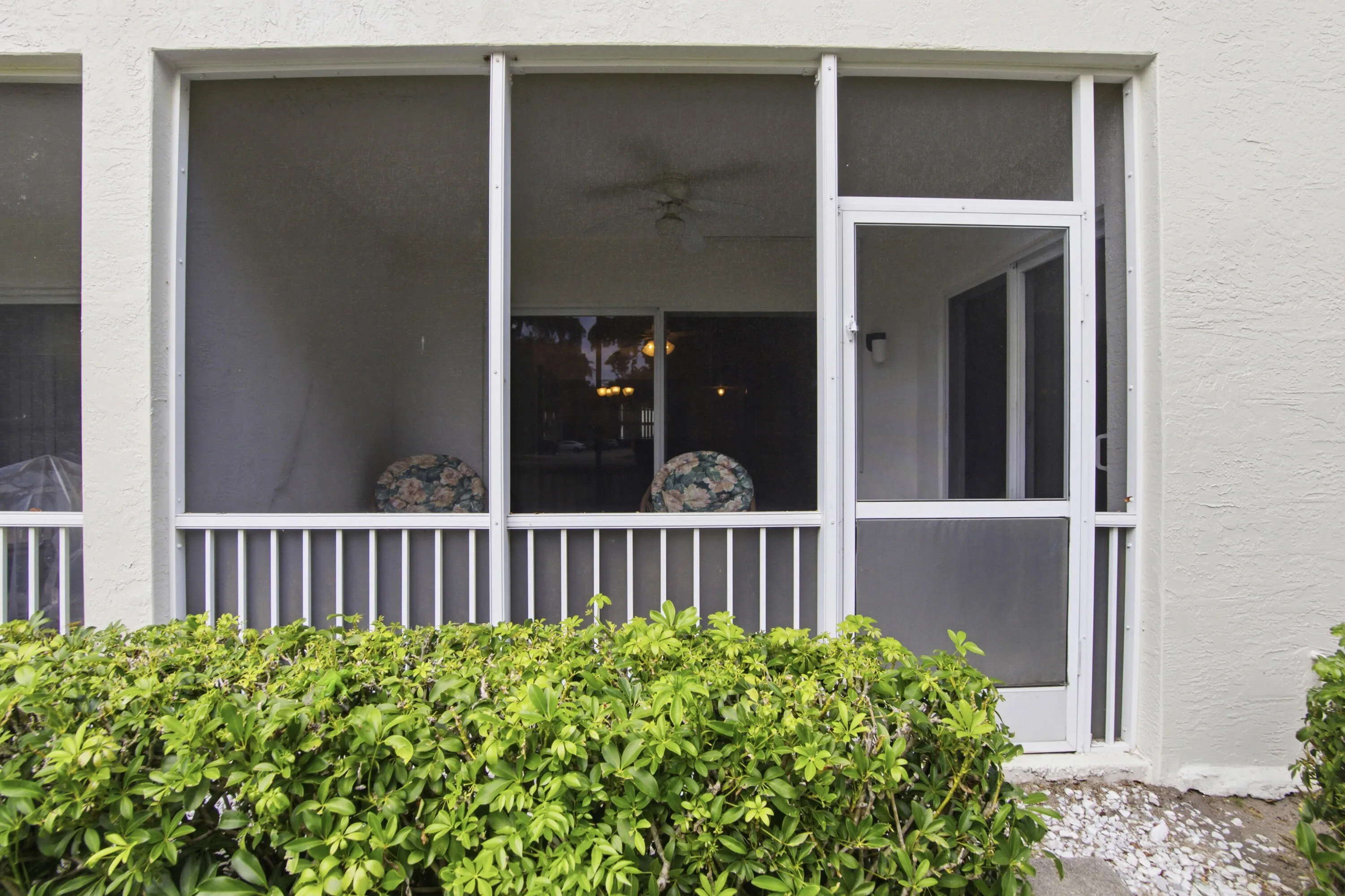 Patio with access to the garden