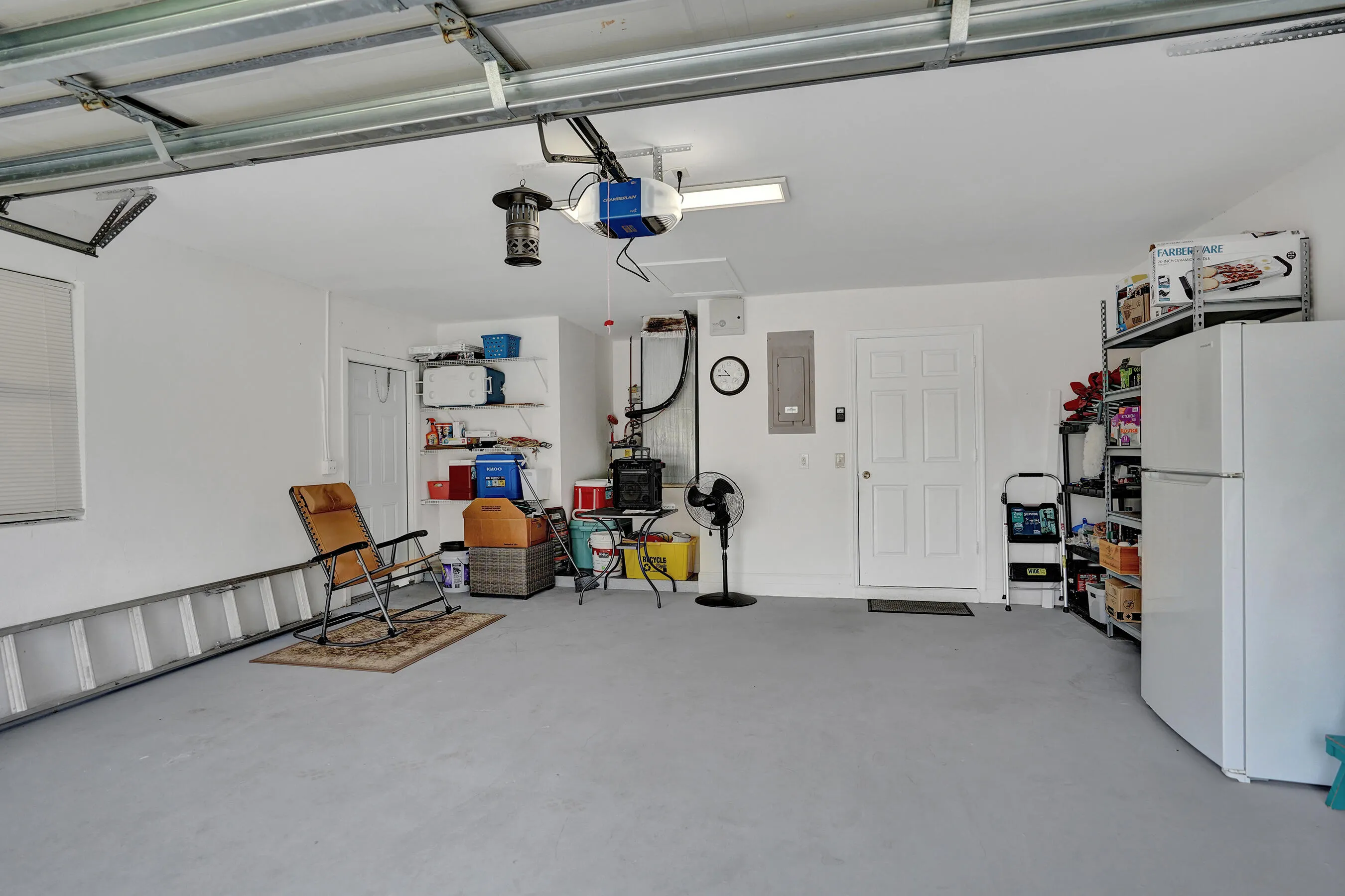 Garage with Side Door!