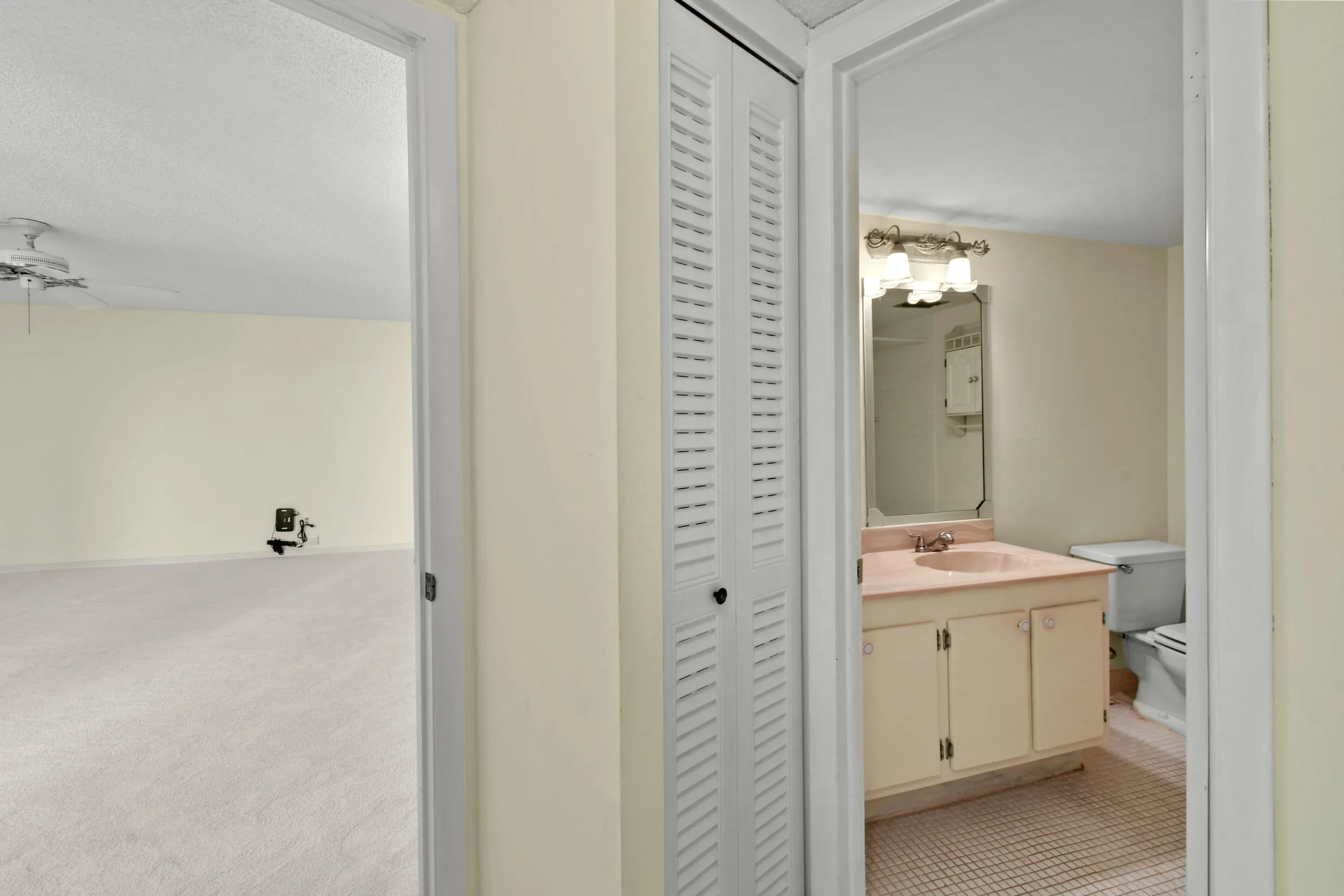 guest bath......Pictures taken from listing prior to current tenant occupancy.