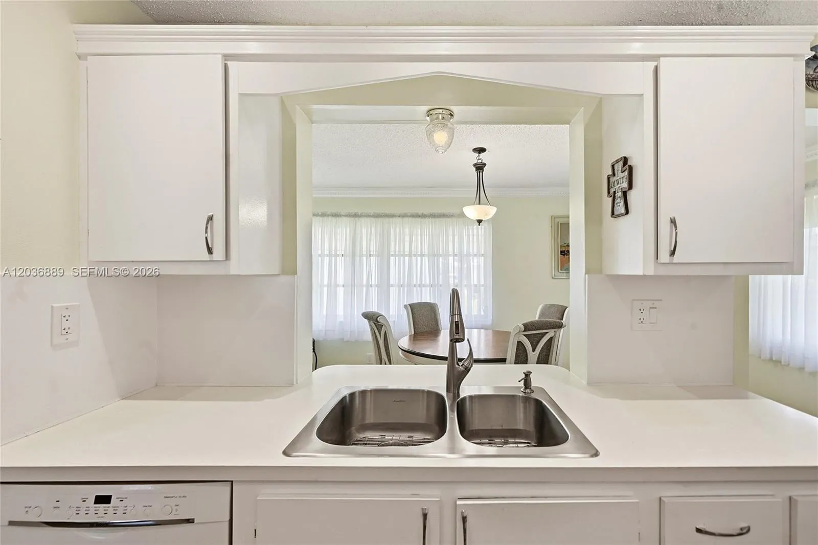 Kitchen Window into dining area