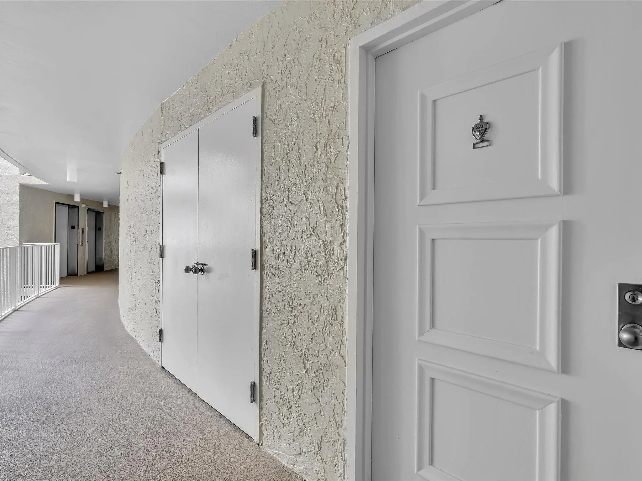 Close to elevator