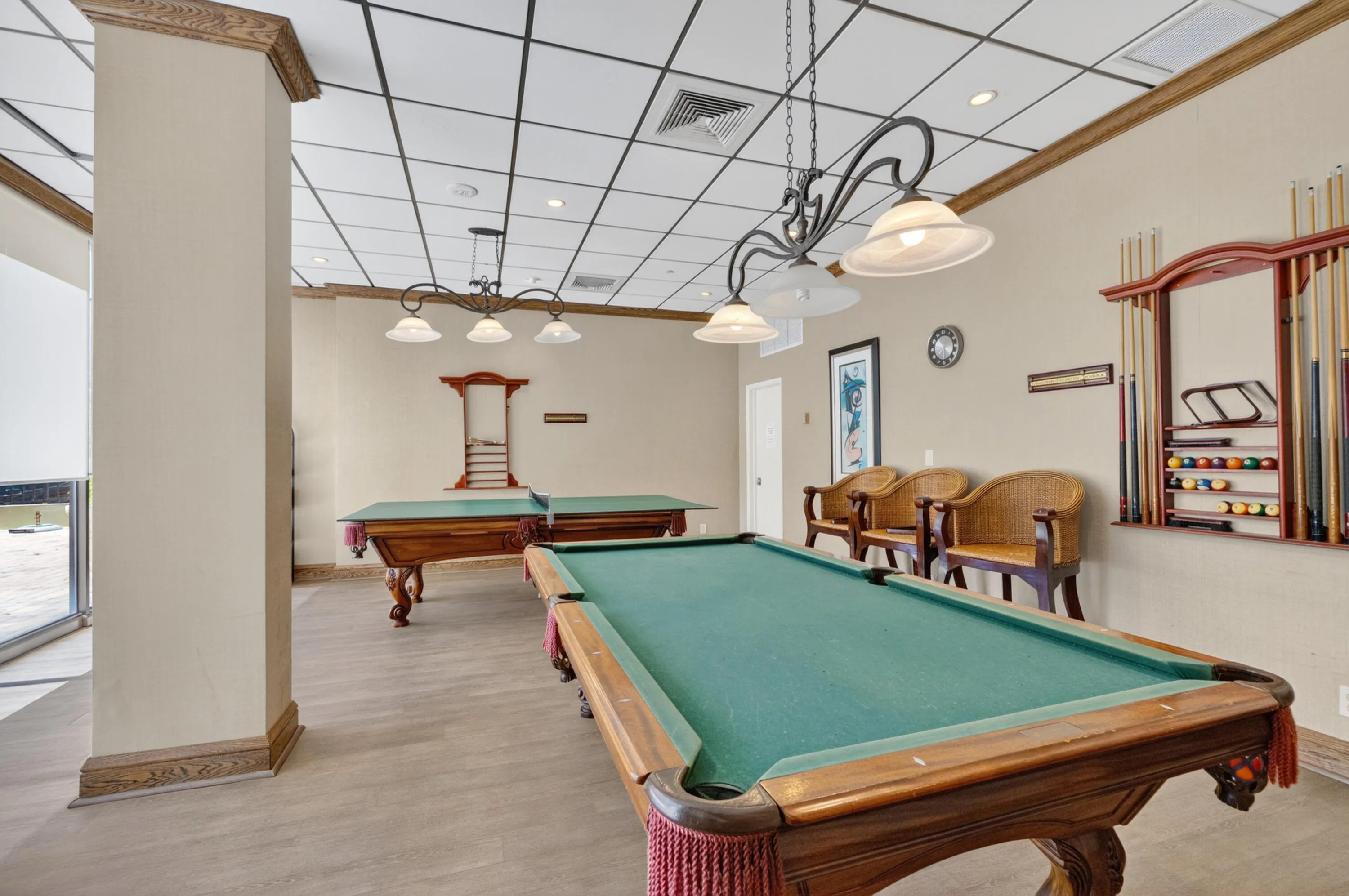 Billiards and Ping Pong