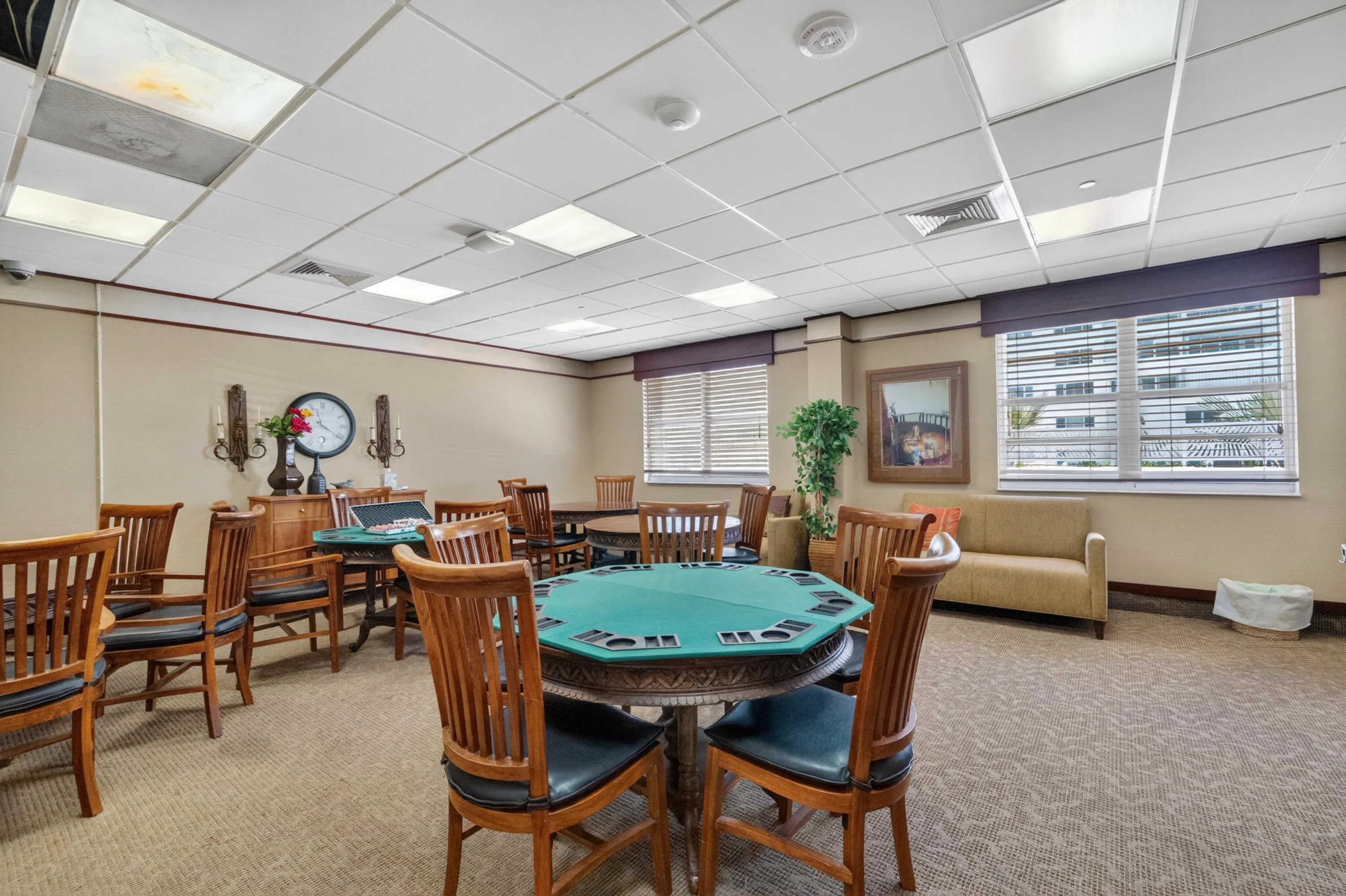 Card room