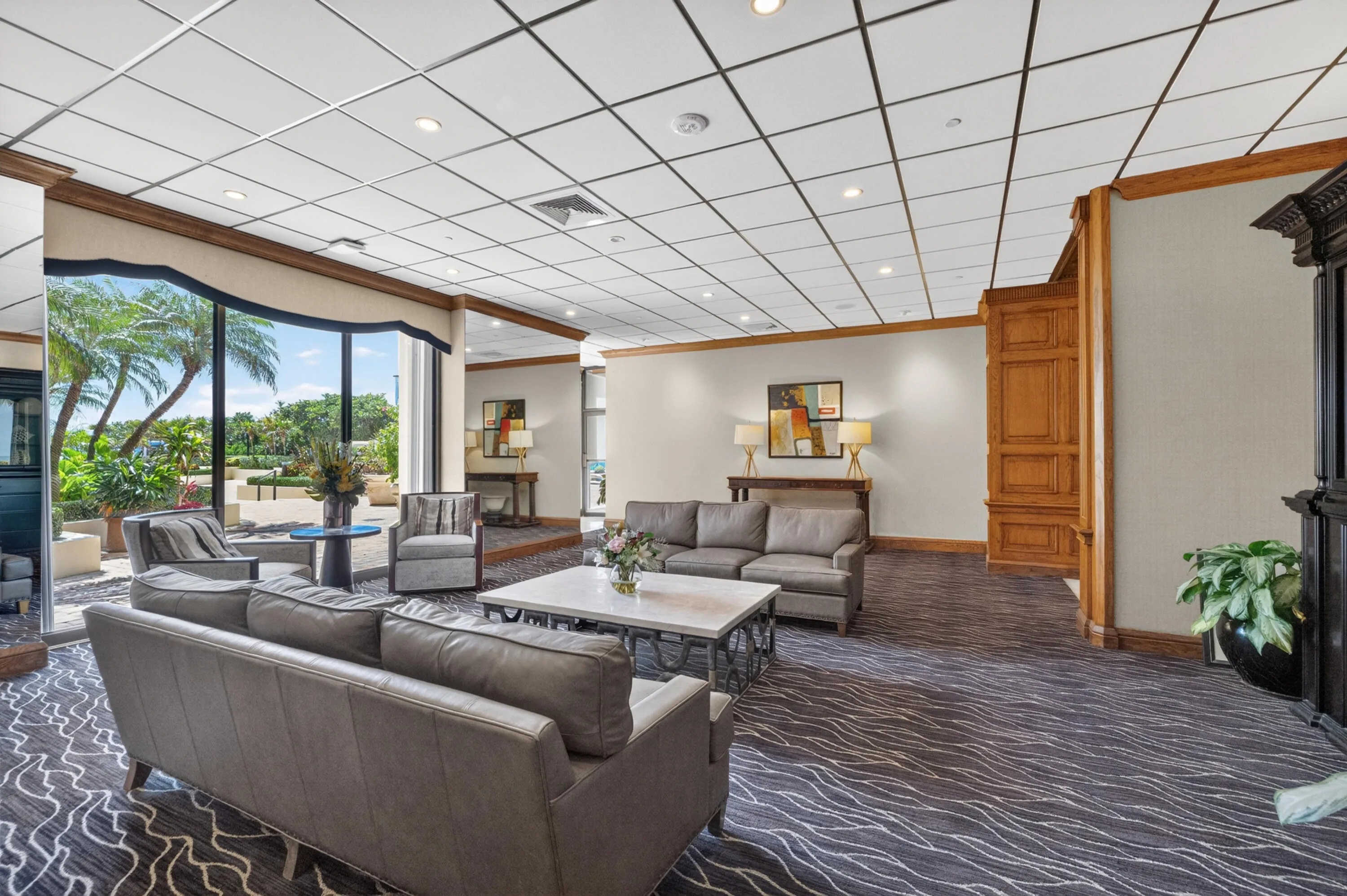 Reception room