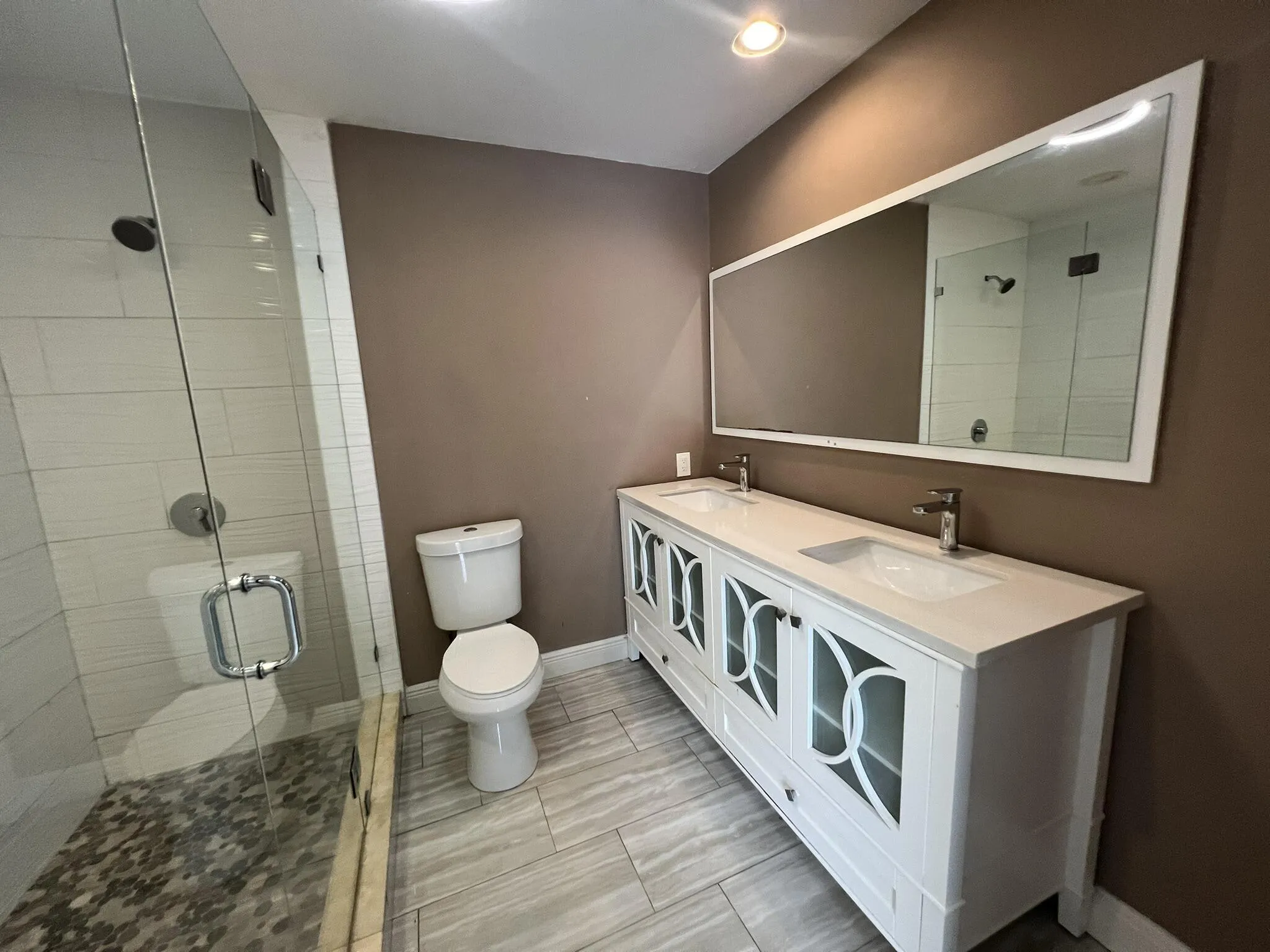 master Bath dual sinks