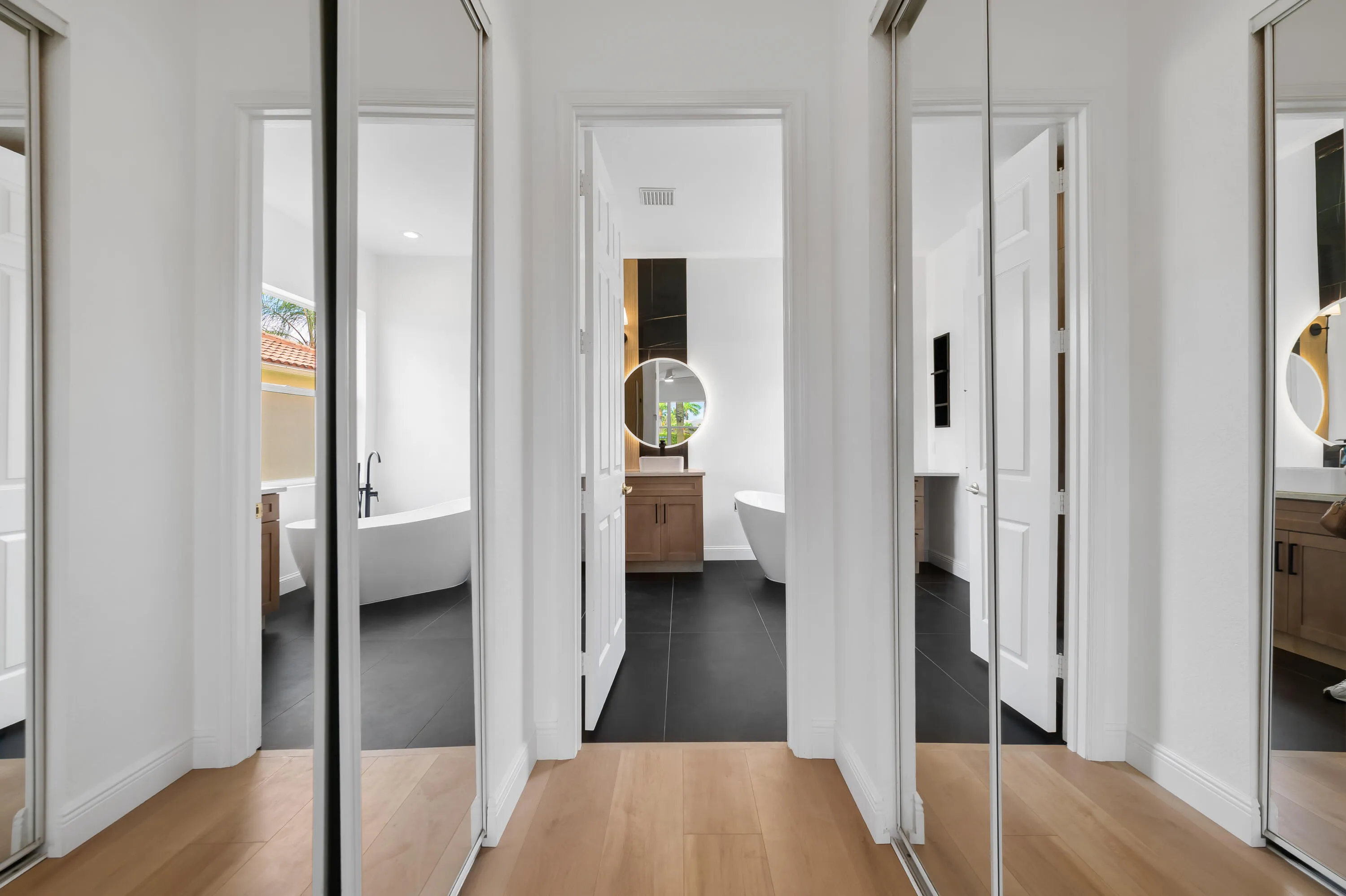 Primary Bedroom with 2 walk in closets