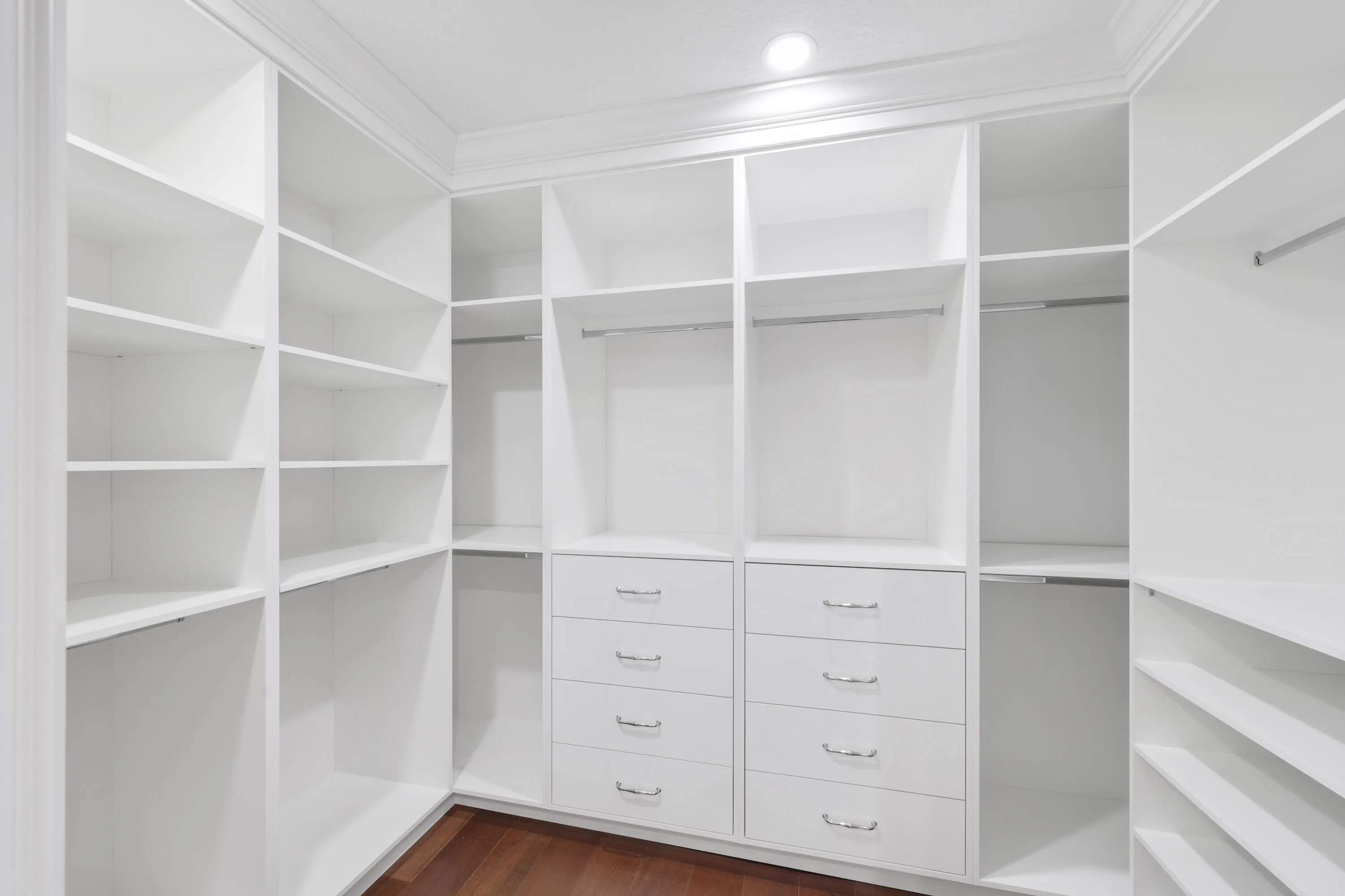 One of the Primary Walk-In Closets