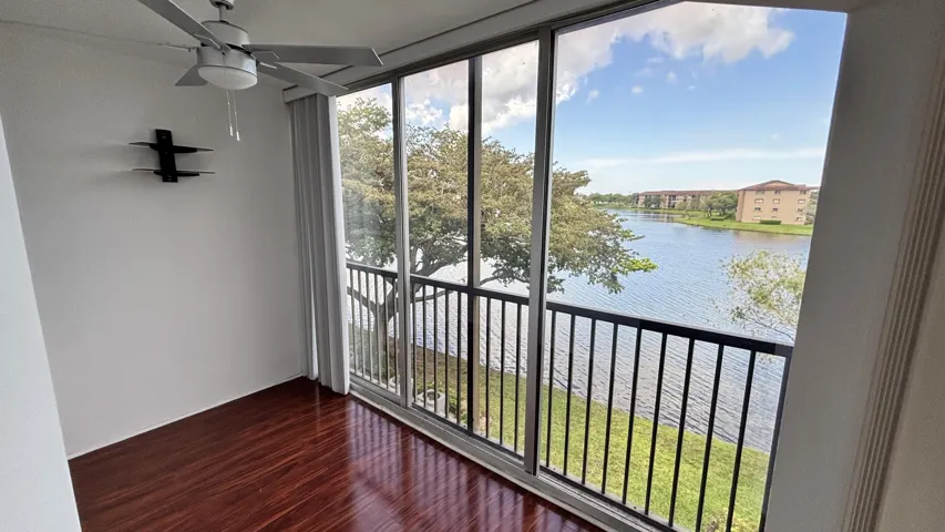 View from the balcony