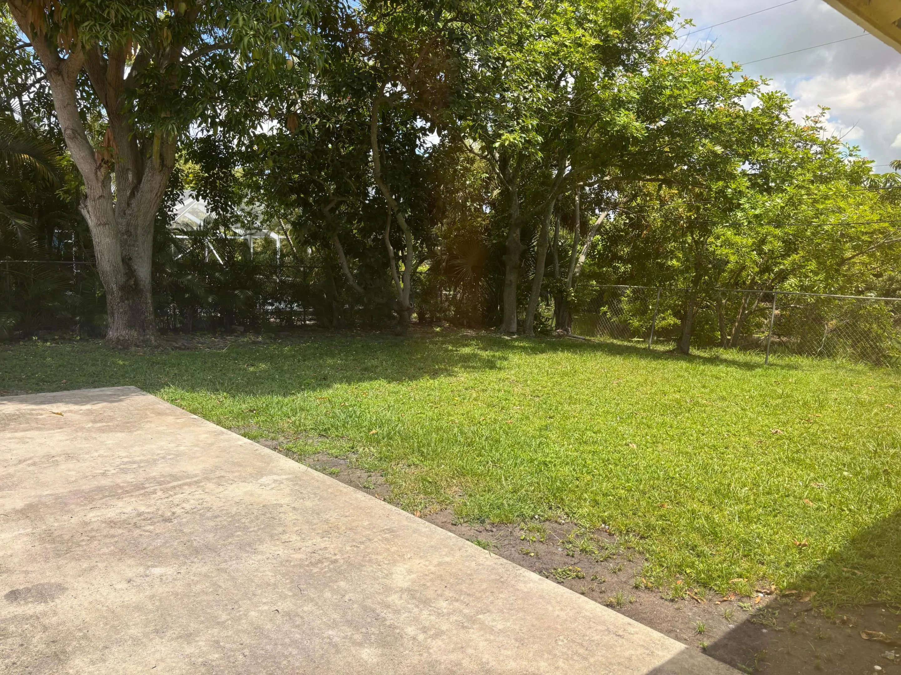 Patio view