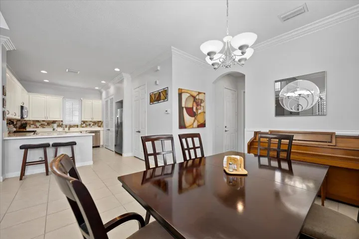 Separate Dining Area