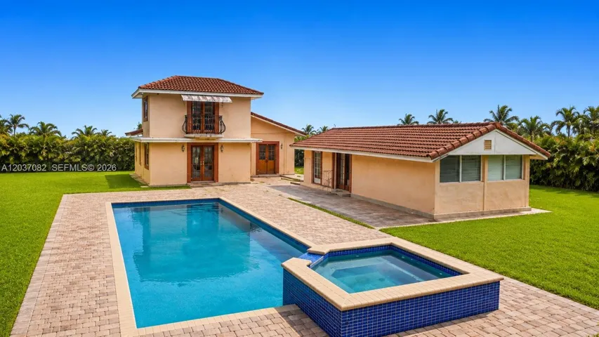 main house and one bungalow