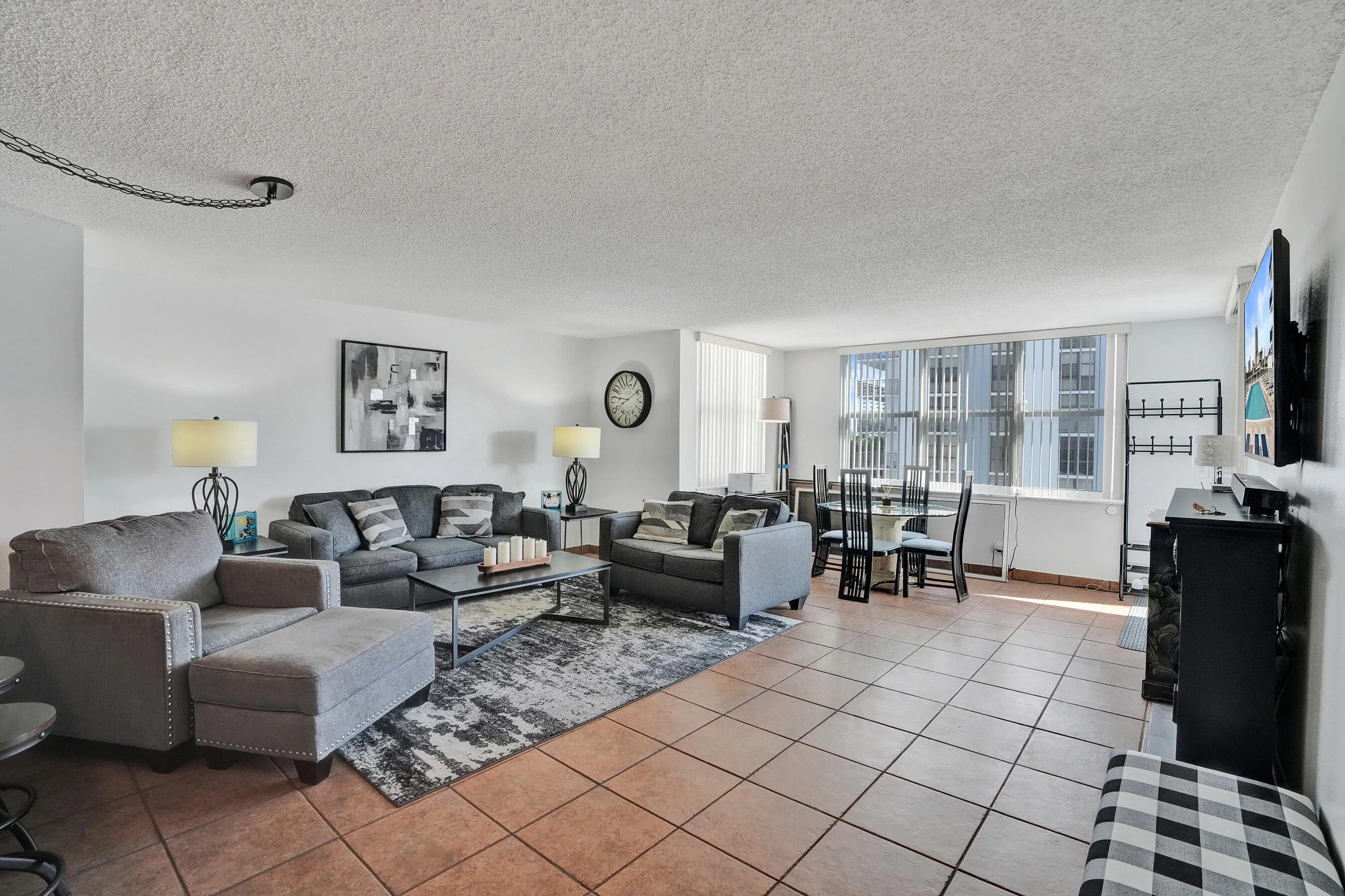 Spacious layout