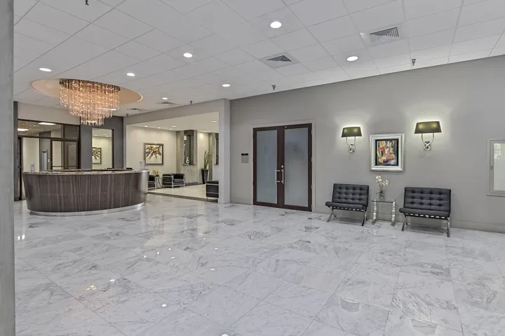 Another view of the beautiful lobby.