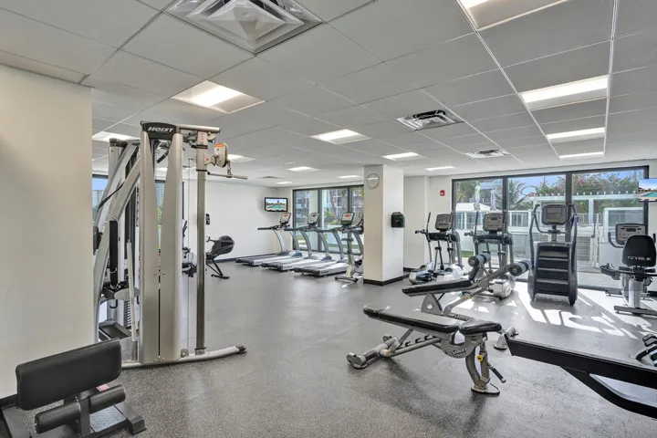 Great views as you work out!