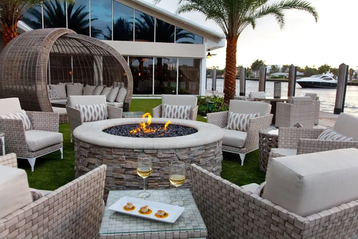 Enjoy a nice mid day lunch at popular Shooter's restarant