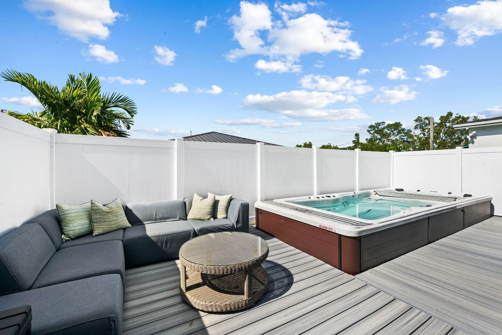 Back Patio with Pool